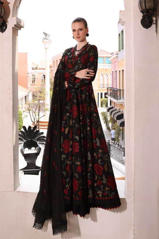 3PC Lawn Embroidered With Chiffon Embroidered Dupatta-510