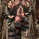 MARJAN Lawn 3PC Embroidered With Digital Printed Dupatta-1014