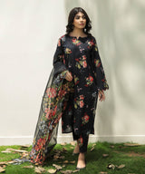 KHADDAR 3PC WITH KHADDAR PRINTED SHIRT & TROUSER-903