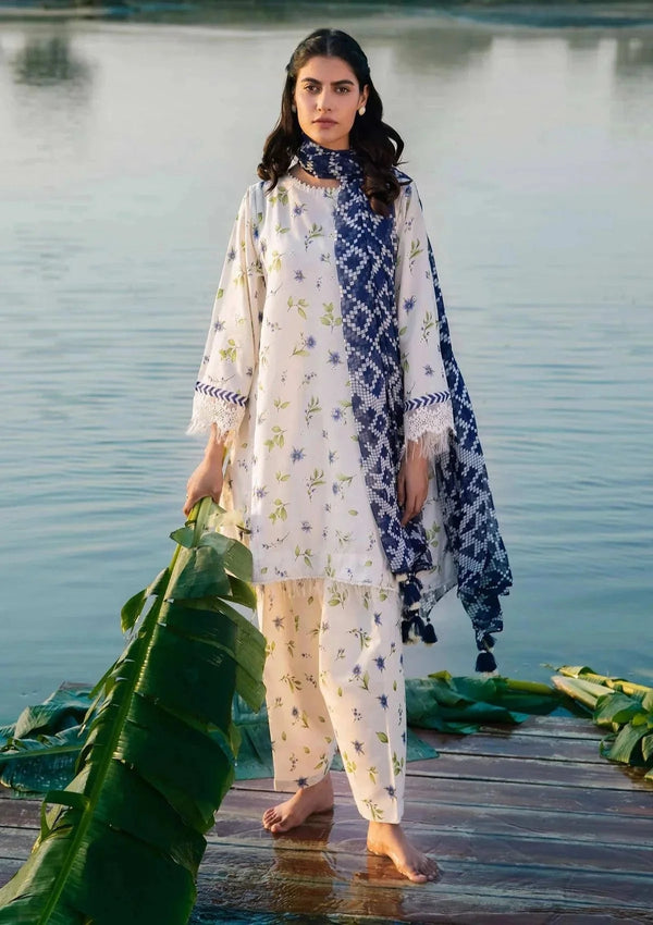 3PC KARANDI PRINTED SHIRT WITH KARANDI PRINTED DUAPTTA AND TROUSER-814