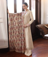 Dhanak 3PC Embroidered With Dhanak Shawl Embroidered-168