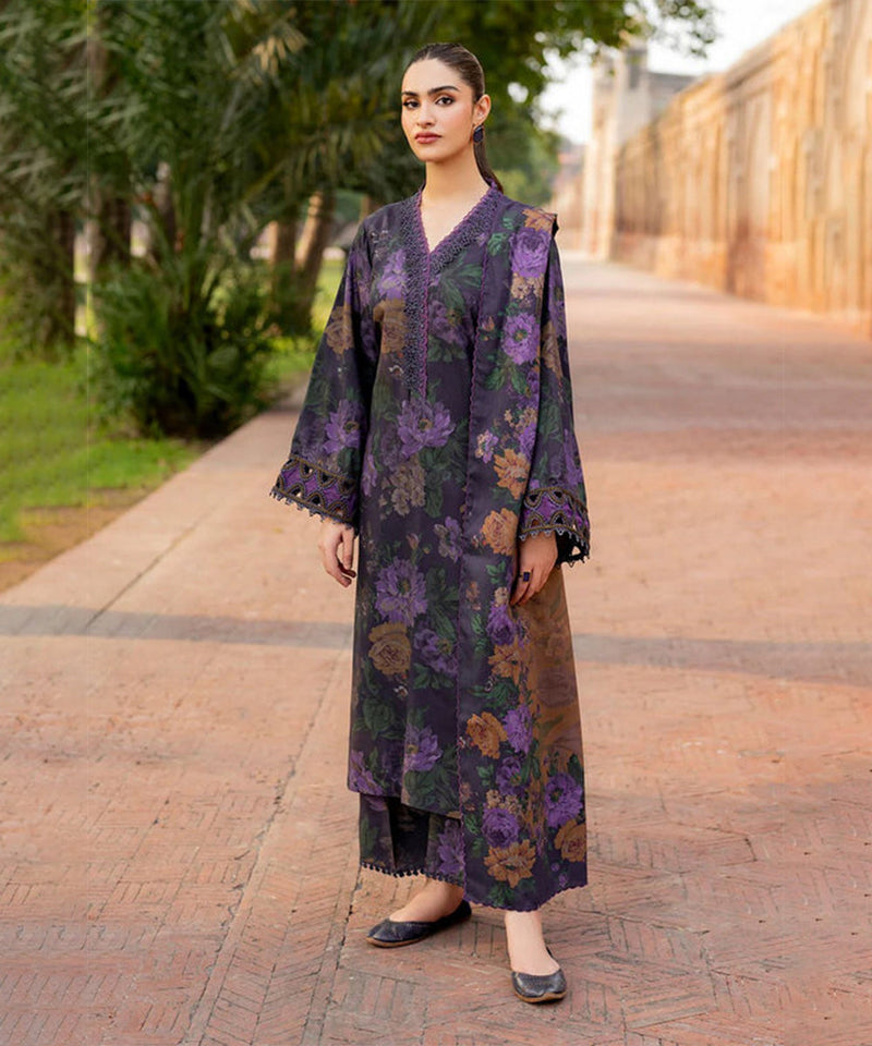 3PC KARANDI PRINTED SHIRT WITH KARANDI PRINTED DUAPTTA AND TROUSER-830