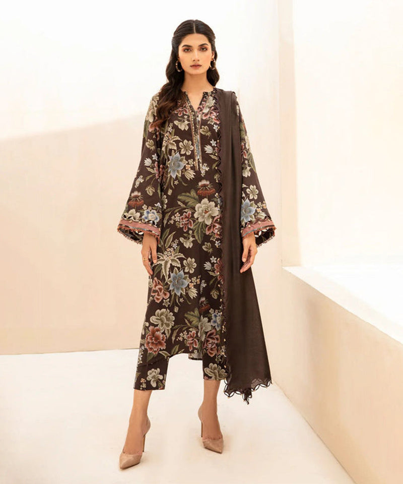 3PC KARANDI PRINTED SHIRT WITH KARANDI PRINTED DUAPTTA AND TROUSER-833