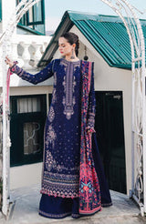 Lawn 3PC Embroidered with Digital Printed Dupatta-1100