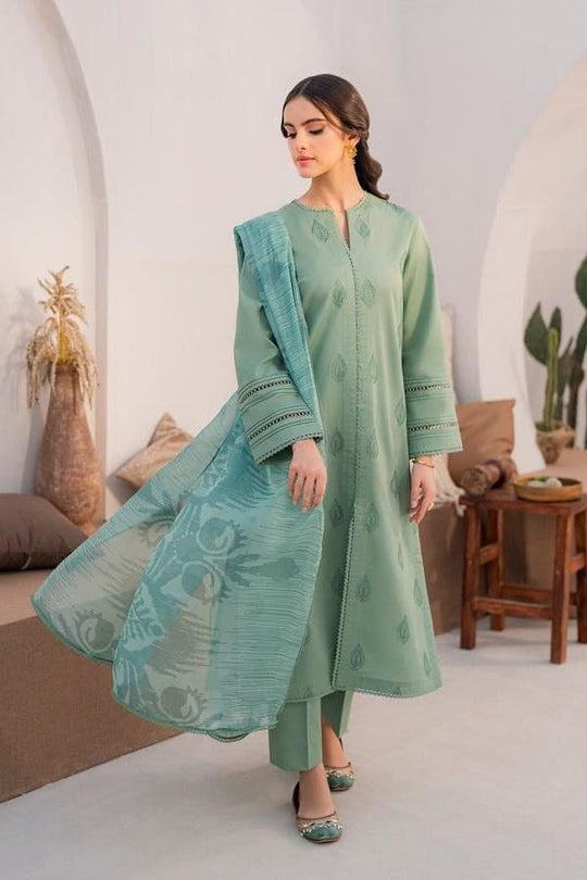 Lawn  3pc EMBROIDERED-533