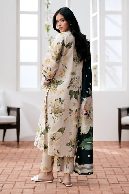 3PC Lawn Printed Shirt With Voile Printed Dupatta-785