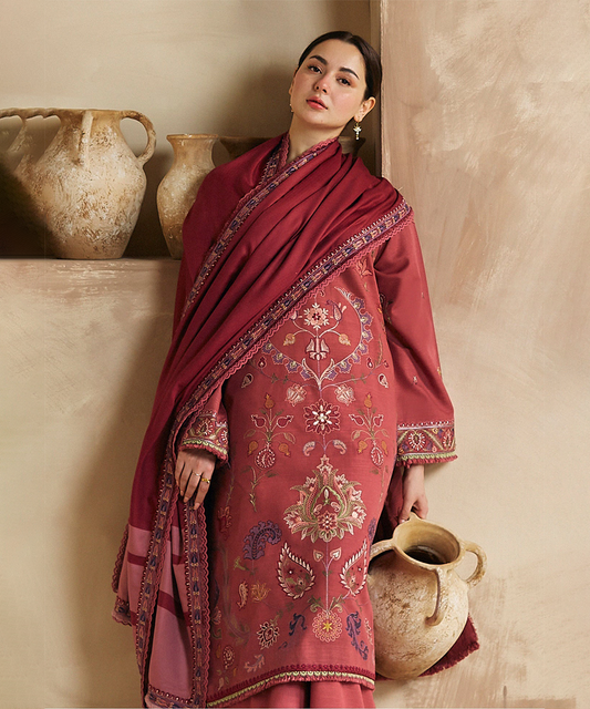 Lawn-3PC Embroidered With Digital Printed Dupatta-1164