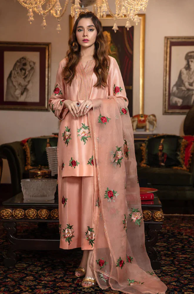 Embroidered With Organza Embroidered Dupatta-1314