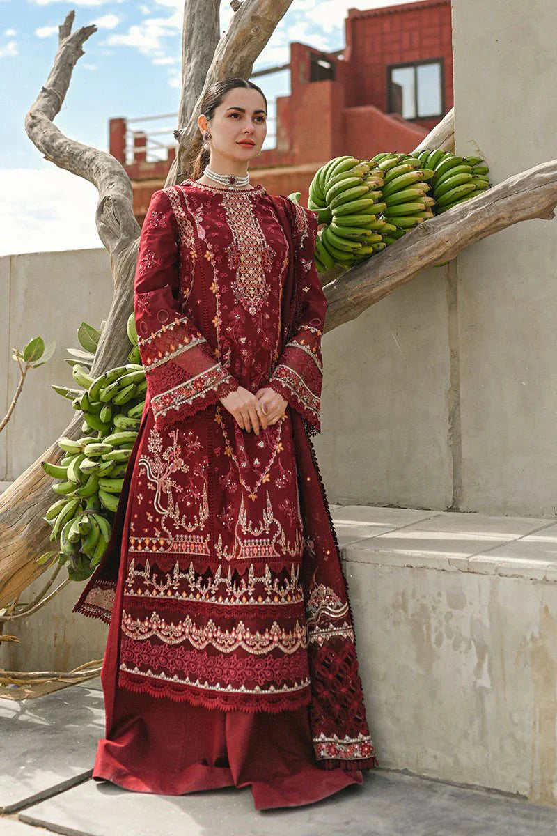 Dhanak Chikankari Embroidered With Dhanak Embroidered Dupatta-139