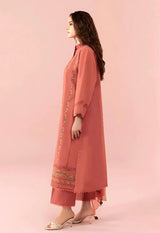 Linen 3PC Embroidered With Chiffon Embroidered Dupatta-1319