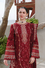 Dhanak Chikankari Embroidered With Dhanak Embroidered Dupatta-139