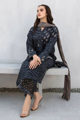 3PC LAWN SHIRT WITH CHIFFON SILK PRINTED DUPATTA AND TROUSER-769