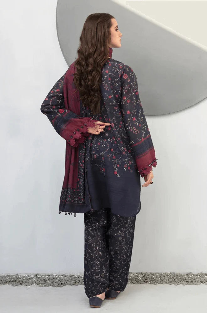 3PC KARANDI PRINTED SHIRT WITH KARANDI PRINTED DUAPTTA AND TROUSER-812