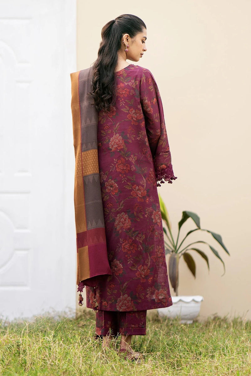 3PC KARANDI PRINTED SHIRT WITH KARANDI PRINTED DUAPTTA AND TROUSER-811