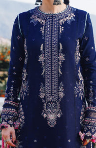 Lawn 3PC Embroidered with Digital Printed Dupatta-1100