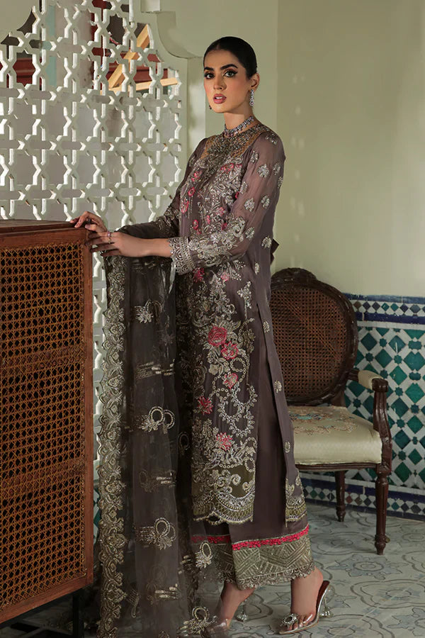 Imrozia Premium Embroidered Suit I-160 Sevgi - 5015