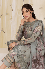 KHADDAR 3PC WITH KHADDAR PRINTED SHIRT & TROUSER-914