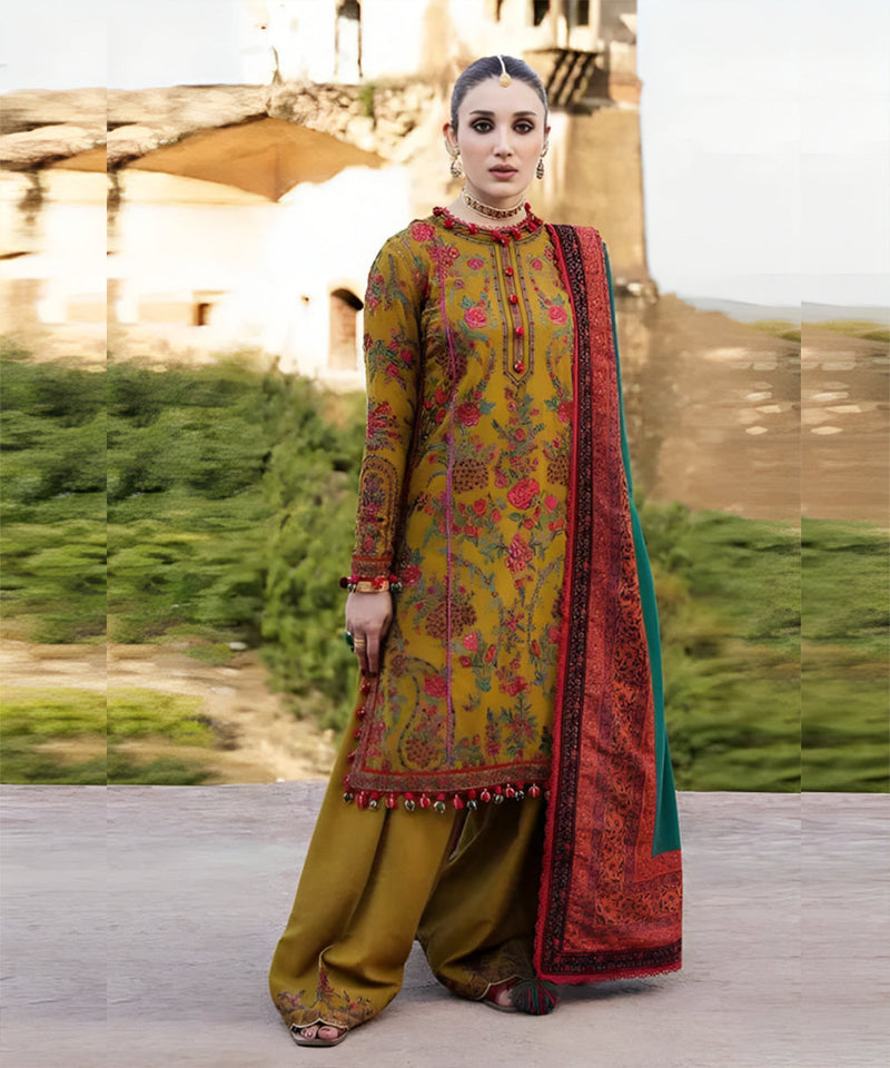 Dhanak 3PC Embroidered-1303