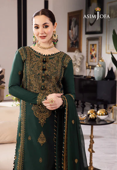 Lawn 3PC Embroidered With Chiffon Embroidered Dupatta-426