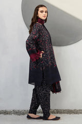 3PC KARANDI PRINTED SHIRT WITH KARANDI PRINTED DUAPTTA AND TROUSER-812