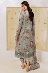 KHADDAR 3PC WITH KHADDAR PRINTED SHIRT & TROUSER-914