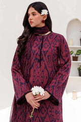 3PC PRINTED SHIRT WITH KARANDI PRINTED DUAPTTA AND TROUSER-822