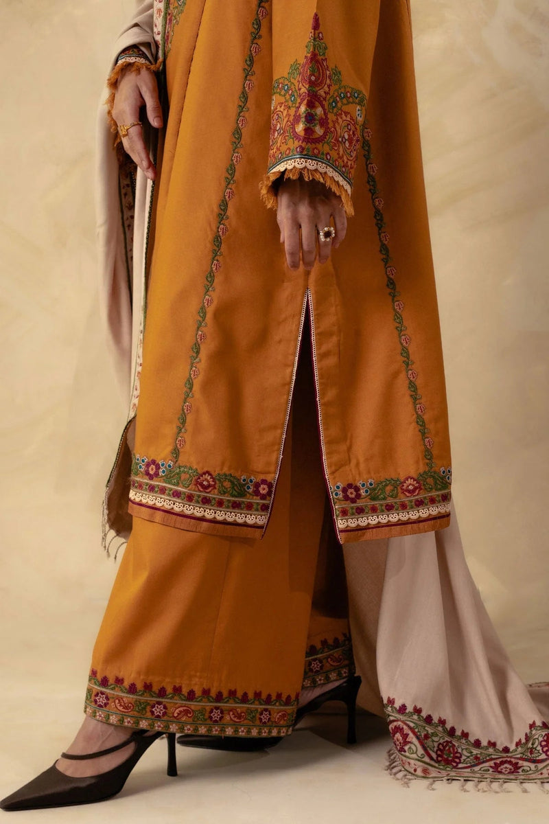 Dhanak 3PC Embroidered-627