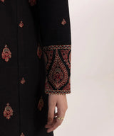 3PC Dhanak Embroidered Shirt With Digital Printed Shawl-690