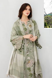 3PC LAWN SHIRT WITH  PRINTED DUPATTA AND TROUSER-763