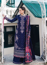 Lawn 3PC Embroidered with Digital Printed Dupatta-1100