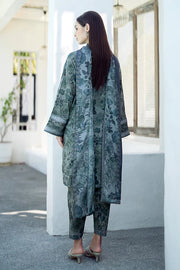 3PC Lawn Printed Shirt With Voile Printed Dupatta-781