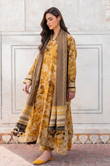 3PC KARANDI PRINTED SHIRT WITH KARANDI PRINTED DUAPTTA AND TROUSER-836