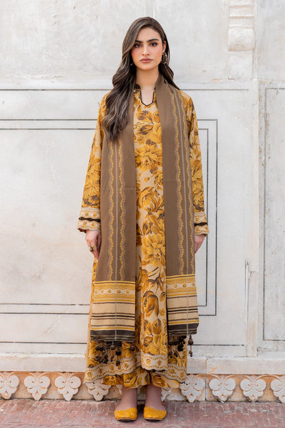 3PC KARANDI PRINTED SHIRT WITH KARANDI PRINTED DUAPTTA AND TROUSER-836