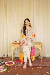 Aisling Dhanak 3PC Embroidered- 630