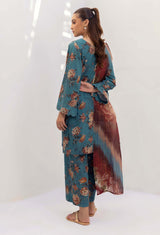 3PC Lawn Printed Shirt With Digital Printed Dupatta-1617