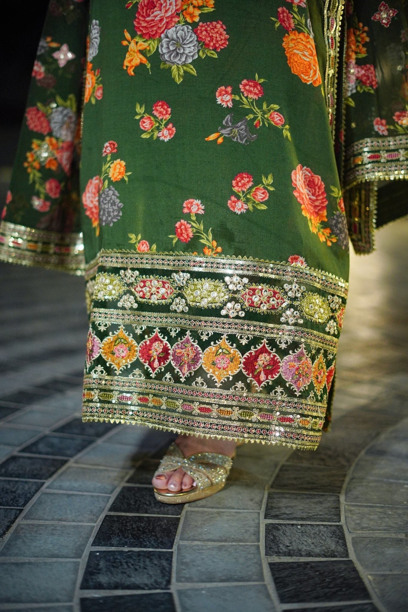 Silk 3PC Digital Printed- 1715