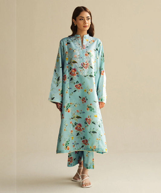 Lawn - 2PC Printed -1538