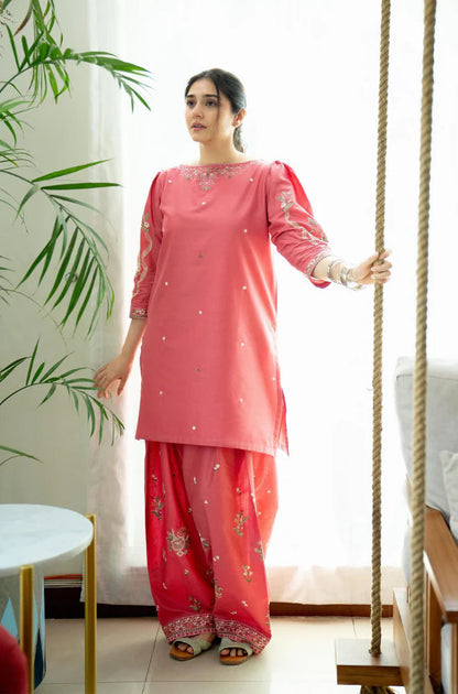 Dhanak-2pc Embroidered- 3407