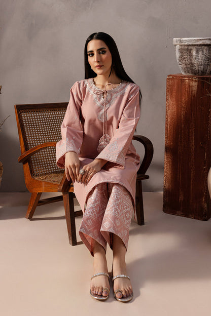 Lawn-2PC EMBROIDERED SHIRT AND TROUSER - 1323