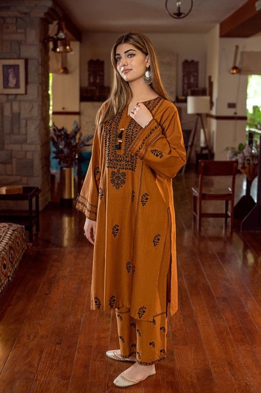 Dhanak-2pc Embroidered-3543