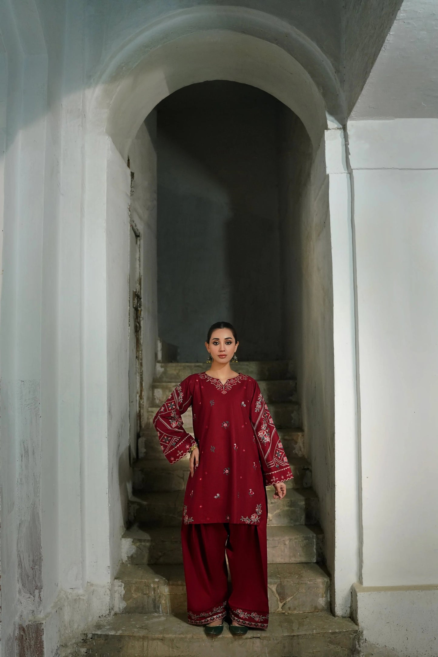 Lawn-2PC Embroidered-1358