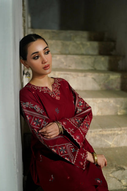 Lawn-2PC Embroidered-1358