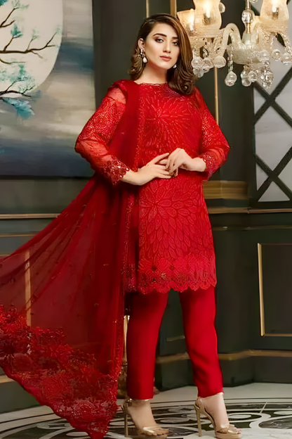 Linen 3PC Embroidered-110