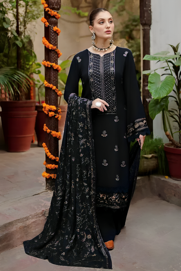 Bareeze Dhanak 3PC Embroidered-1264