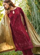 Dhanak 3PC Embroidered-620