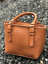 BROWN SMALL SATCHEL BAG