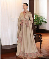 Dhanak 3PC Embroidered With Dhanak Shawl Embroidered-108