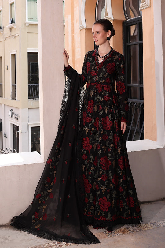 3PC Lawn Embroidered With Chiffon Embroidered Dupatta-510